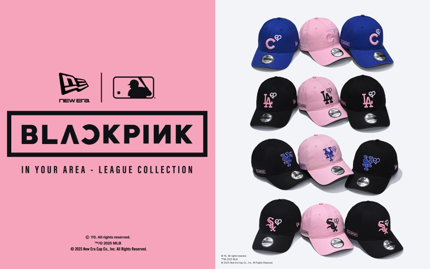 NEW ERA Joins Forces with MLB and BLACKPINK to Launch Fashion