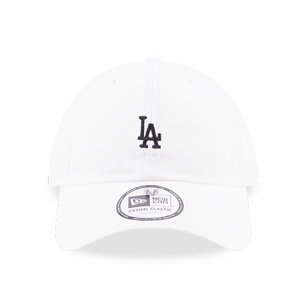 LOS ANGELES DODGERS ESSTENTIAL MINI LOGO WHITE CASUAL CLASSIC CAP