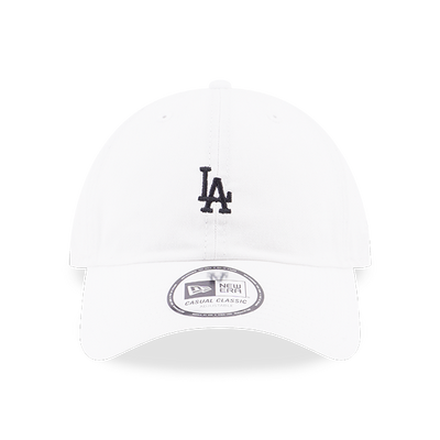 LOS ANGELES DODGERS ESSTENTIAL MINI LOGO WHITE CASUAL CLASSIC CAP