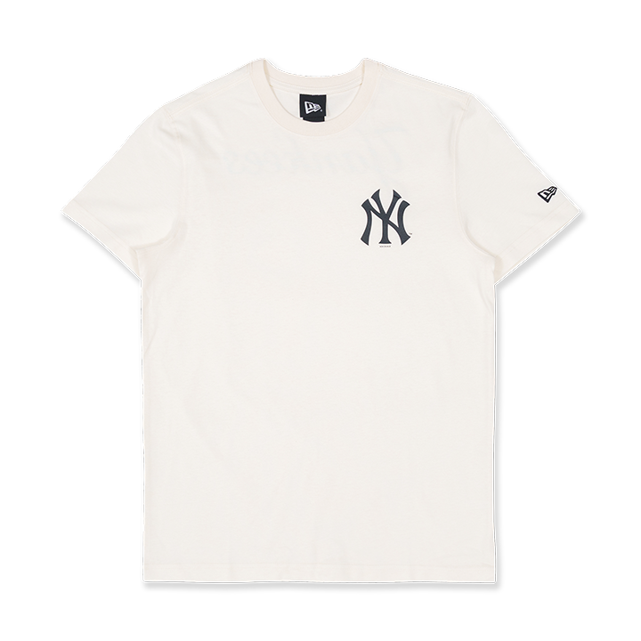 MLB NEW YORK YANKEES Paisley Back Cliping Logo T-Shirt (Black)