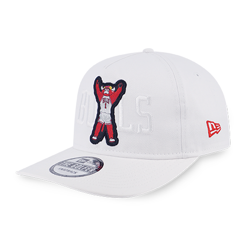 NBA MASCOT CHICAGO BULLS WHITE GOLFER CAP – New Era Hong Kong