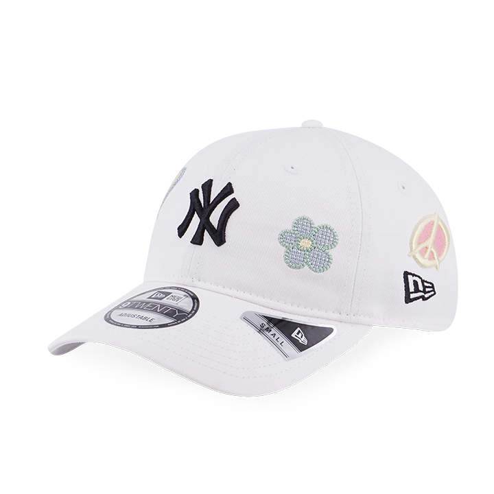 New era New York Yankees Jersey 9Forty® Visor White