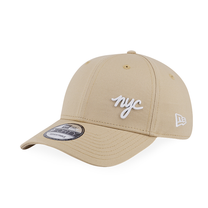 NEW ERA NYC METAL BADGE KHAKI 9FORTY CAP – New Era Hong Kong