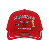 NBA CHICAGO BULL SCARLET GOLFER PCV CAP