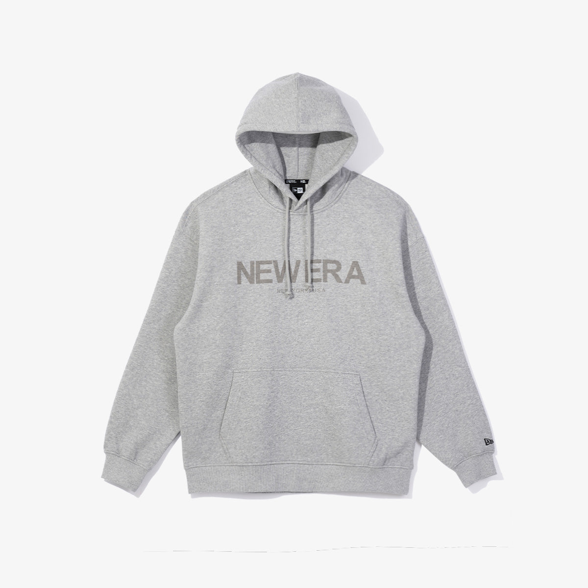 NEW ERA ESSENTIAL GRAY RELAXED HOODIE – New Era Hong Kong