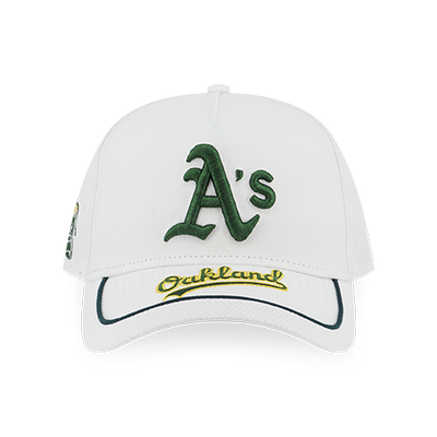 OAKLAND ATHLETICS MLB SOCCER WHITE 9FORTY AF CAP