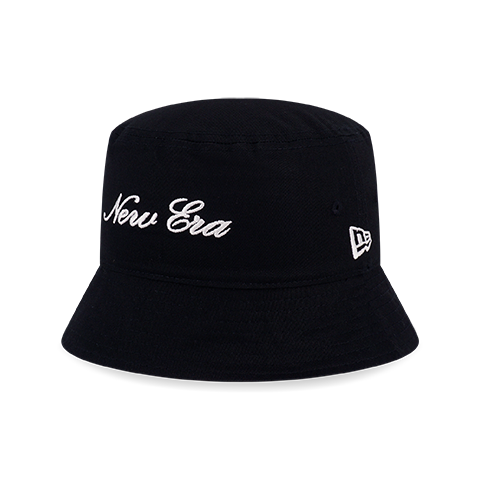 NEW ERA BASIC BLACK AND WHITE KIDS REVERSIBLE BUCKET 01 – New Era