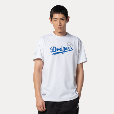 LOS ANGELES DODGERS PARTY VIBE - MLB DONUT WHITE REGULAR SHORT SLEEVE T-SHIRT
