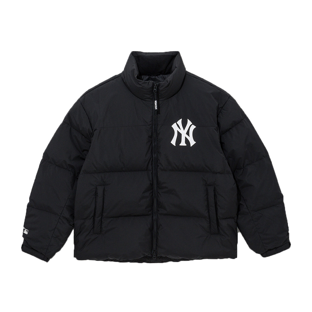 FIDES NEW ERA PUFF JACKET ブラック　新品 MLB New York Yankees Nylon Puffer Jacket | New Era Cap UK