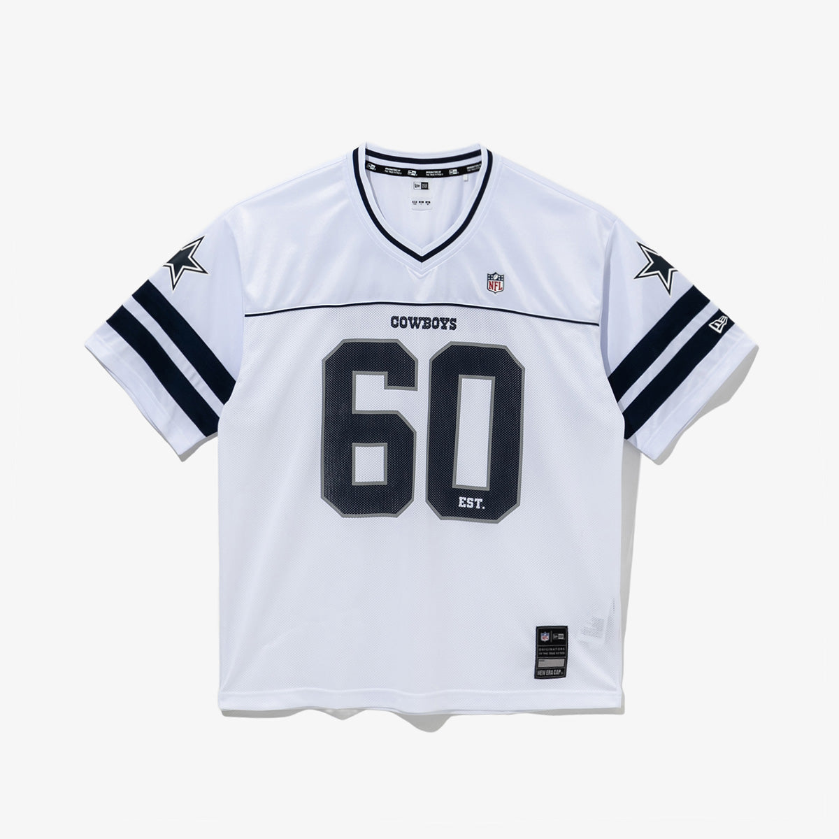 nfl cowboys gear DALLAS COWBOYS WHITE AMERICAN FOOTBALL JERSEY – New Era Hong Kong