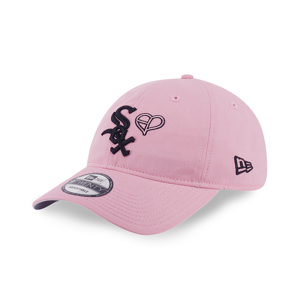 帽子 BLACKPINK Chicago White Sox CAP MLB NEW ERA X MLB X BLACKPINK 2025 CHICAGO WHITE SOX PINK 9TWENTY CAP