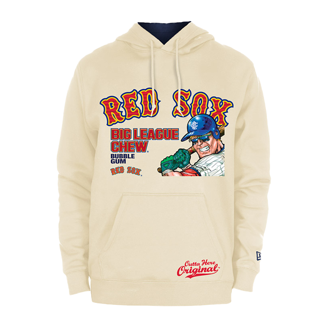 NEW ERA x BIG LEAGUE CHEW BOSTON RED SOX LIGHT CREAM HOODIE – New