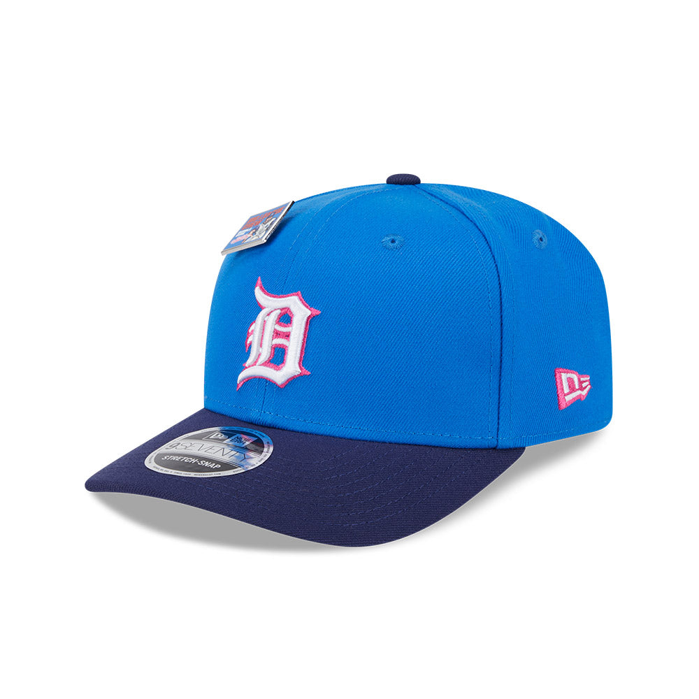 NEW ERA X BIG LEAGUE CHEW DETROIT TIGERS NAVY VISOR MED BLUE NEW ERA X BIG LEAGUE CHEW DETROIT TIGERS NAVY VISOR MED BLUE