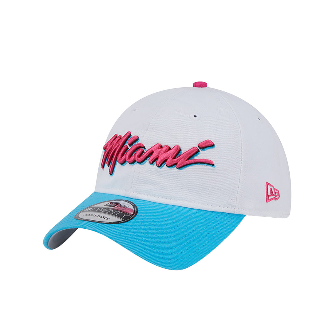 NBA AUTHENTICS-CITY EDITION 2024 MIAMI HEAT WHITE 9TWENTY CAP