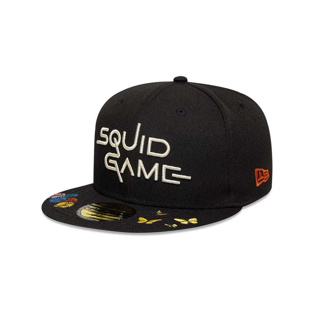 NEW ERA X NETFLIX SQUID GAME GROUP ROPE JUMP BLACK 59FIFTY CAP