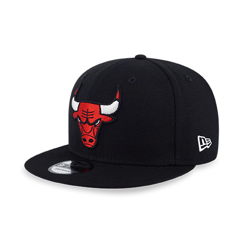 NBA CHIGACO BULLS BASIC BLACK 9FIFTY CAP
