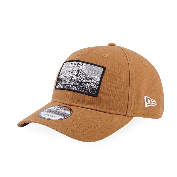 NEW ERA ENGRAVING MOUNTAIN KHAKI 9FORTY CAP New Era Hong Kong
