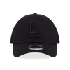 LOS ANGELES DODGERS BLACK 9FORTY CAP
