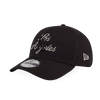 LOS ANGELES DODGERS OVERLAP BLACK 9FORTY CAP
