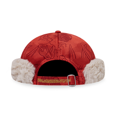 NEW ERA X LOONEY TUNES 2023 CNY BUGS BUNNY ALL OVER PRINT OPEN RED SKULLY