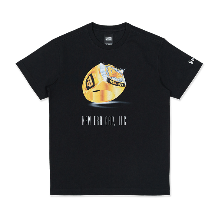 NEW ERA CHAMPION RING BLACK SHORT SLEEVE T-SHIRT – New Era