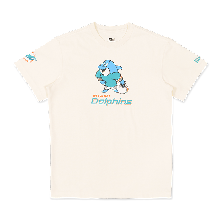 MIAMI DOLPHINS MASCOTS IVORY SHORT SLEEVE T-SHIRT – New Era Hong Kong