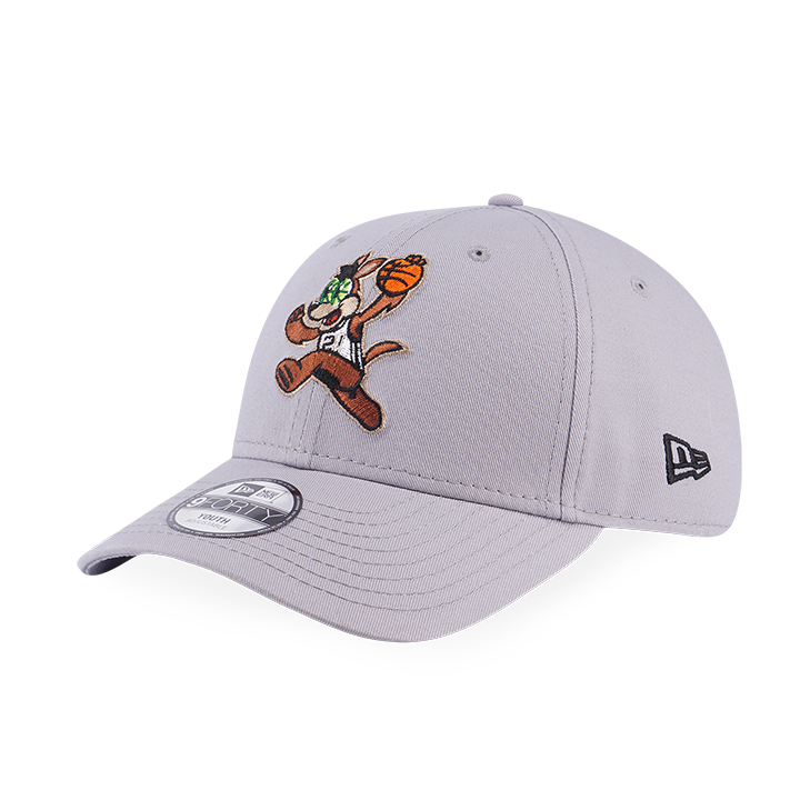 LEAGUE MASCOT SAN ANTONIO SPURS GRAY KIDS 9FORTY CAP – New Era Hong Kong