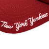 CNY HALF NEW YORK YANKEES METAL BADGE CARDINAL 9FORTY AF CAP