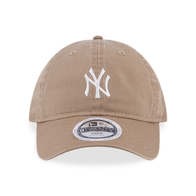NEW YORK YANKEES  9TWENTY YOUTH PACKABLE KHAKI YOUTH 9TWENTY CAP