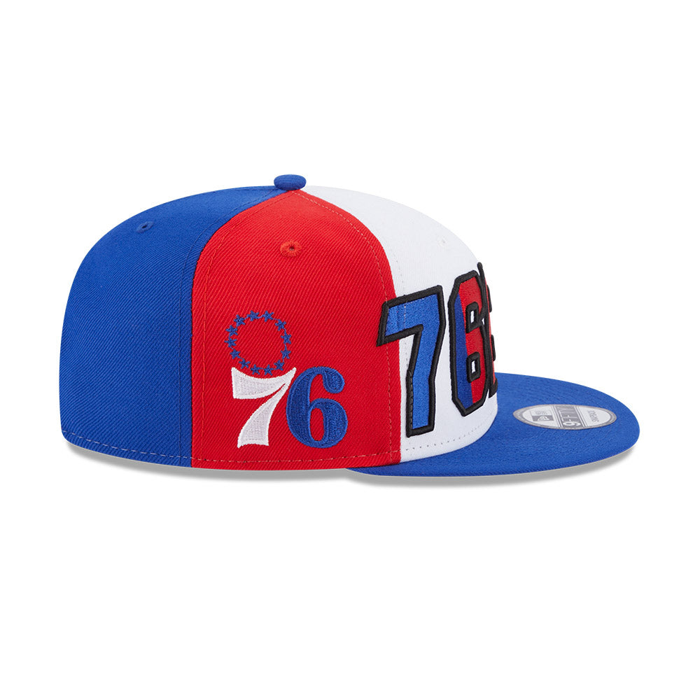 NBA BACKHALF 2023 PHILADELPHIA 76ERS MED BLUE 9FIFTY CAP