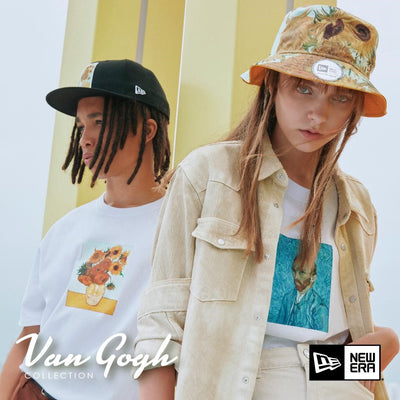 NEW ERA Presents： Post-Impressionist Master VAN GOGH Collection A tribute to art and fashion with American street style