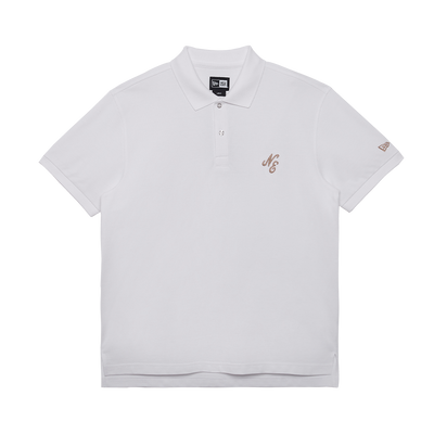 NEW ERA ESSENTIAL WHITE SHORT SLEEVE POLO SHIRT