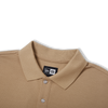 NEW ERA ESSENTIAL KHAKI SHORT SLEEVE POLO SHIRT