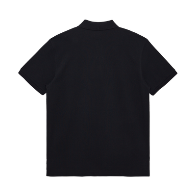 NEW ERA ESSENTIAL BLACK SHORT SLEEVE POLO SHIRT