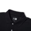 NEW ERA ESSENTIAL BLACK SHORT SLEEVE POLO SHIRT