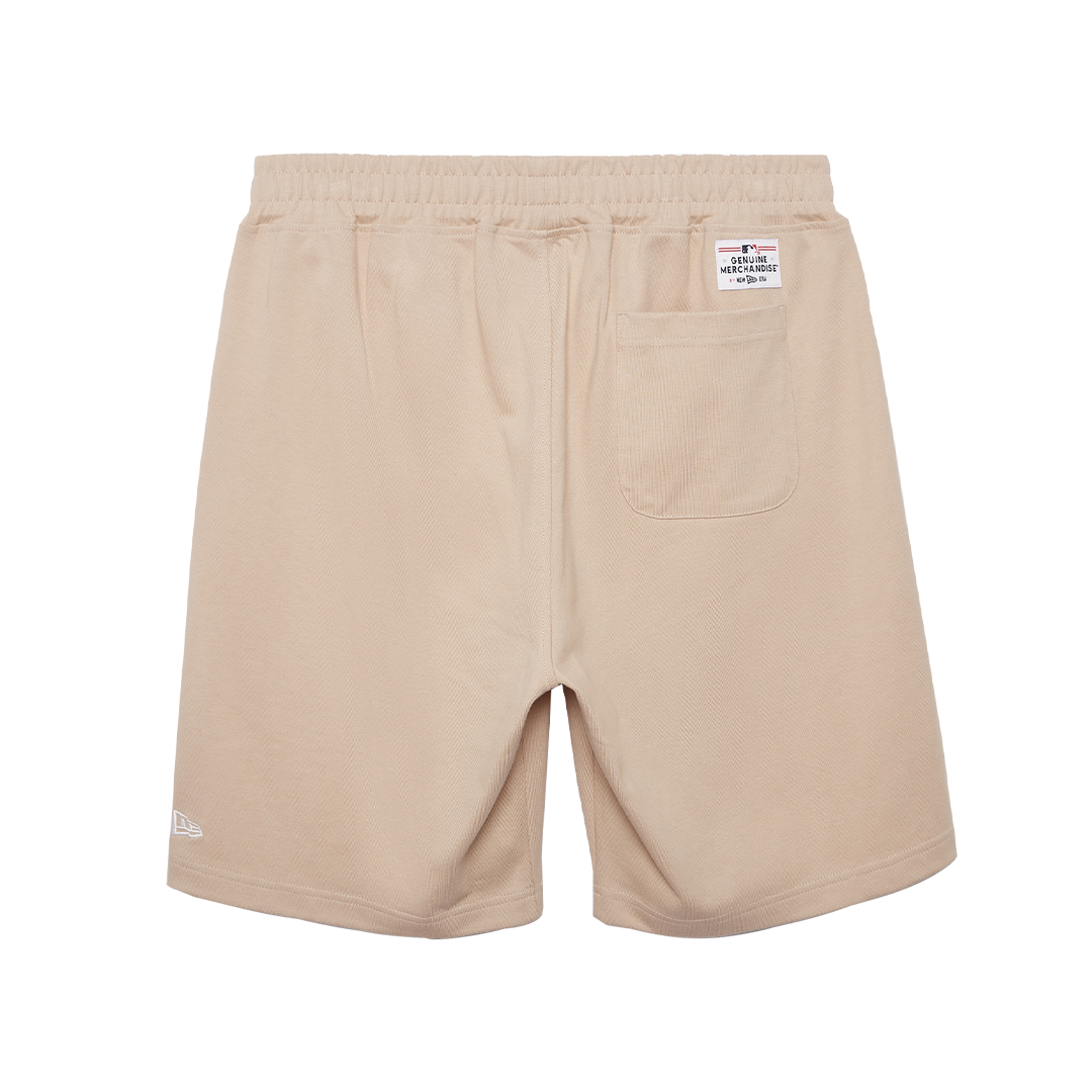 NEW YORK YANKEES ESSENTIAL KHAKI KNIT SHORTS