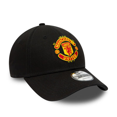 MANCHESTER UNITED F.C. BLACK KIDS 9FORTY CAP