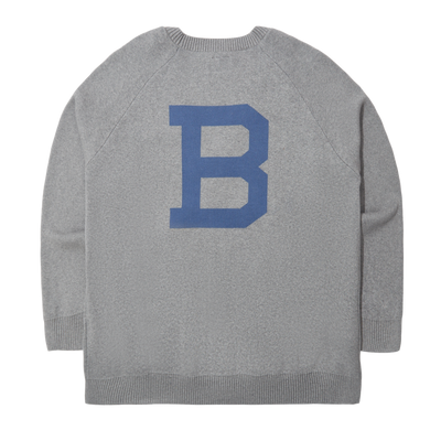 BROOKLYN DODGERS COMFORT GRAY CARDIGAN