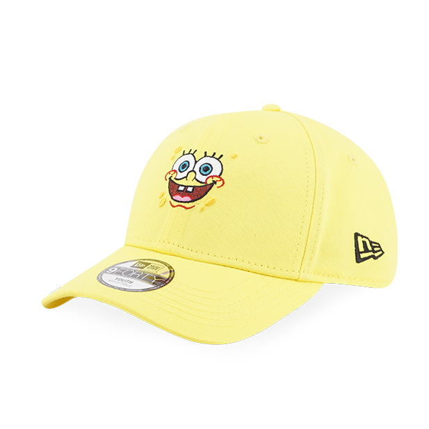 NEW ERA X SPONGEBOB YELLOW KIDS 9FORTY CAP