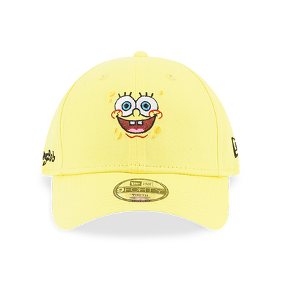 NEW ERA X SPONGEBOB YELLOW KIDS 9FORTY CAP