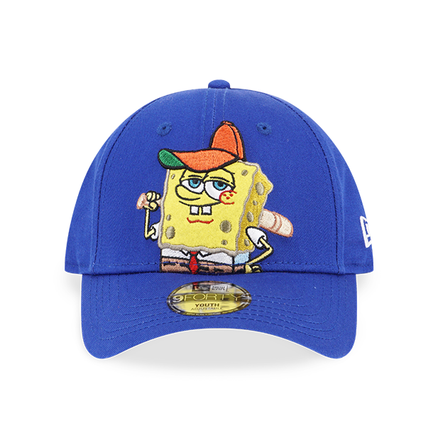 NEW ERA X SPONGEBOB ROYAL KIDS 9FORTY CAP