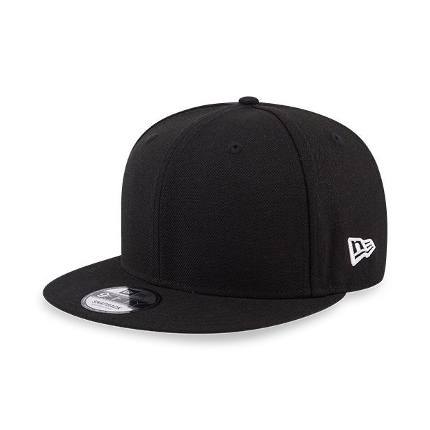 帽子 BASICKS NEW ERA 9FORTY BLACK New Era Curved Brim 9FORTY Basic Flag Black Adjustable Cap