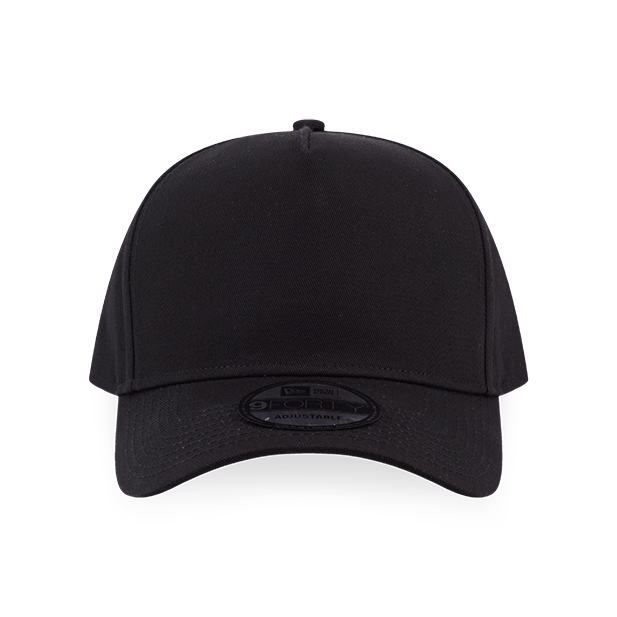 New Era Cap Metal Buckle Black 9FORTY Unstructured