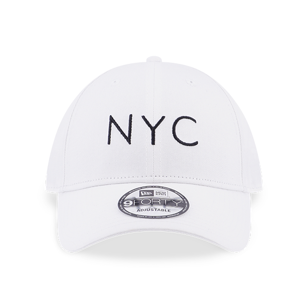NEW ERA BASIC NYC WHITE 9FORTY CAP New Era Hong Kong