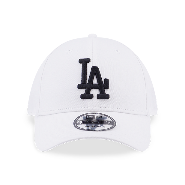 MLB LOS ANGELES DODGERS BASIC WHITE 9FORTY CAP