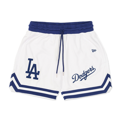 LOS ANGELES DODGERS WHITE MESH SHORTS