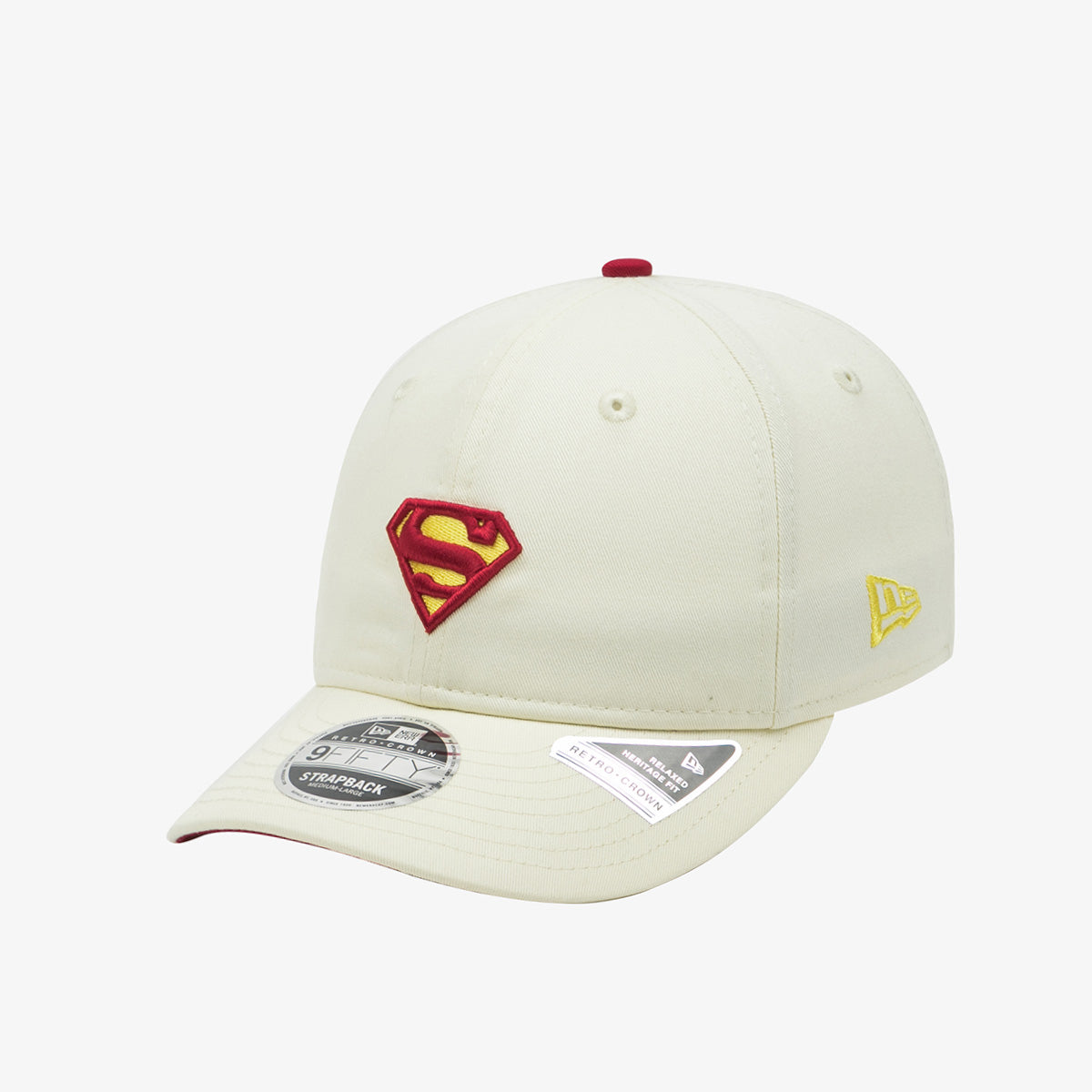 LOONEY TUNES X SUPERHERO WARNER BROTHERS 100TH LOONEY TUNES SUPERMAN MASHUPS WHITE RC 9FIFTY CAP