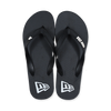 NEW ERA BLACK FLIP FLOPS