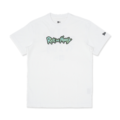 RICK AND MORTY CHARACTERS  WHITE SHORT SLEEVE T-SHIRT