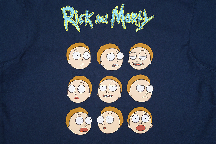 RICK AND MORTY - MORTY SMITH NAVY SHORT SLEEVE T-SHIRT